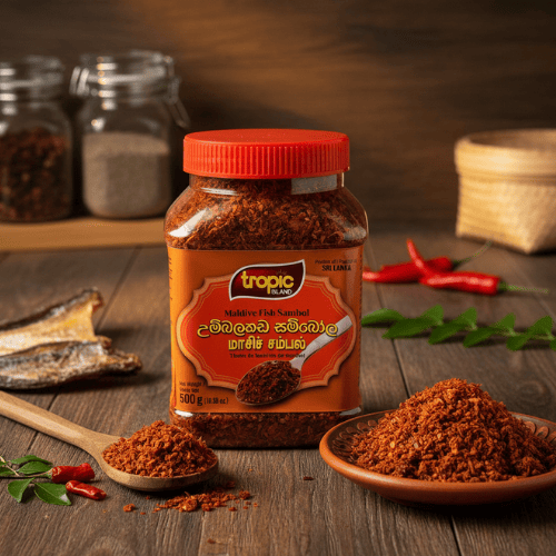 Tropic Maldive Fish Sambol 500g – Authentic Sri Lankan Umbalakada Sambol