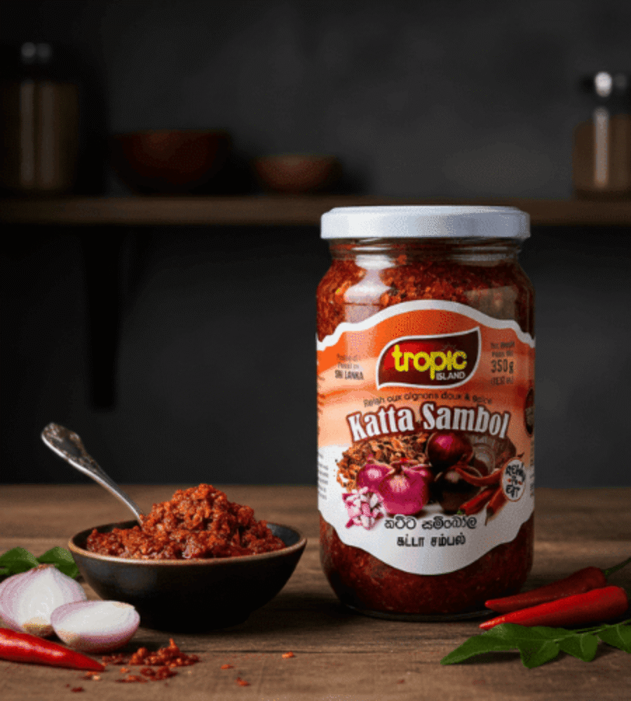 Tropic Katta Sambol 350g – Authentic Sri Lankan Spicy Chilli Sambol