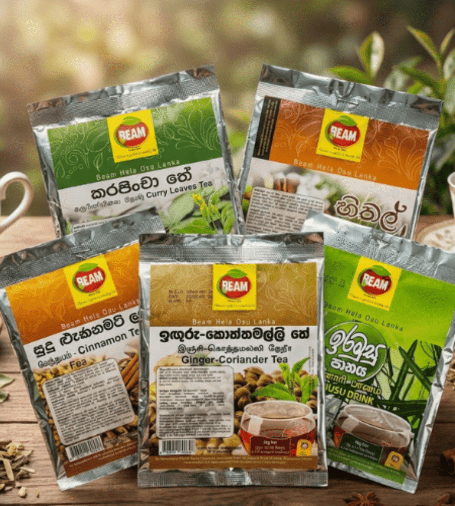 Authentic Sri Lankan Herbal Wellness & Natural Healing Tea Collection