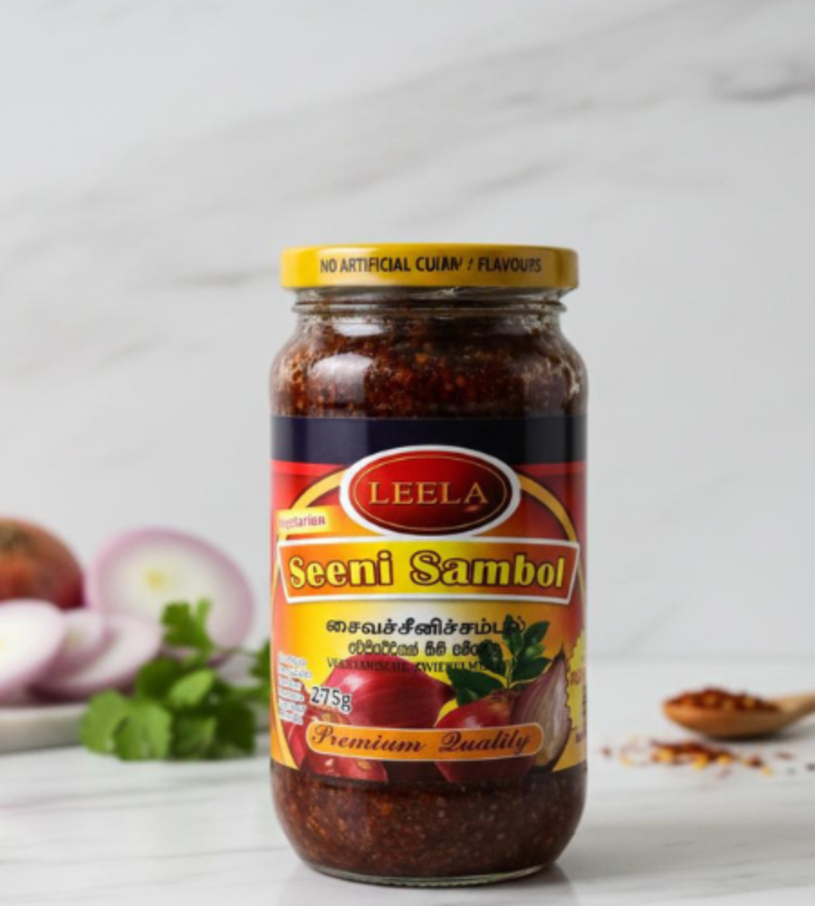 Leela Sini Sambal – Authentic Sri Lankan Sweet Onion Sambal