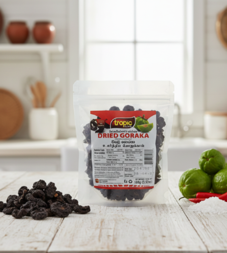 Sun Dried Goraka-Dried Goraka (Garcinia Cambogia) – Authentic Sri Lankan Natural Souring Ingredient