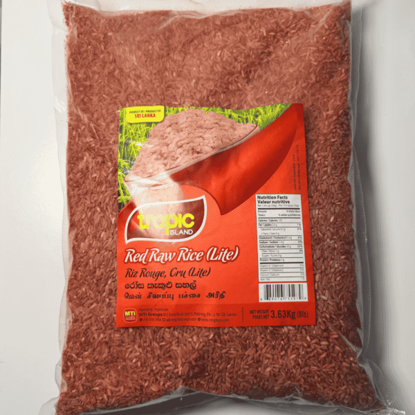 Red Raw Rice-8lb-TROPIC