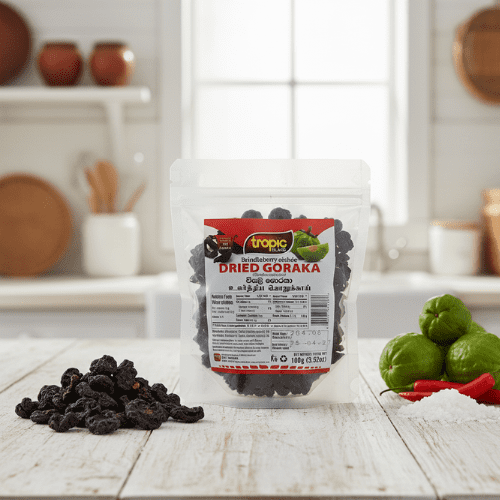 Untitled-design-236.png Sun Dried Goraka-Dried Goraka (Garcinia Cambogia) – Authentic Sri Lankan Natural Souring Ingredient - Image 1