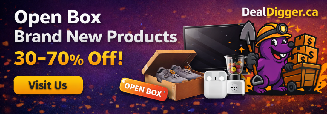 Our Partner - DealDigger Open Box Promotion