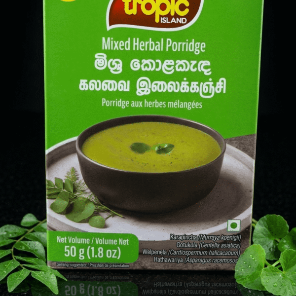 Tropic Island Mixed Herbal Porridge kola keda– Sri Lankan Blend | Limited Time Offer Canada