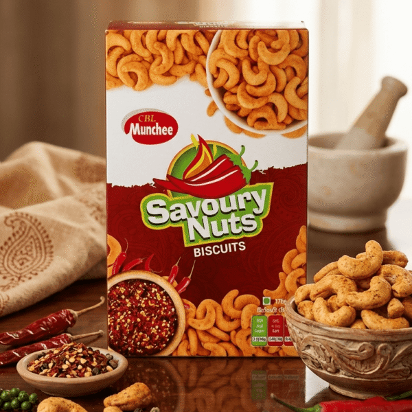 CBL Munchee Savoury Nuts Biscuits – Spicy Sri Lankan Snack | Huge Savings Canada