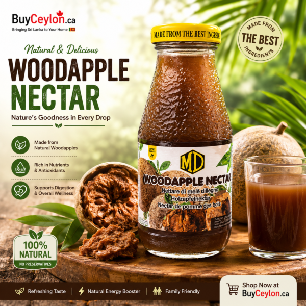 MD Woodapple Nectar Drink 250ml – Authentic Sri Lankan Tropical Fruit Beverage