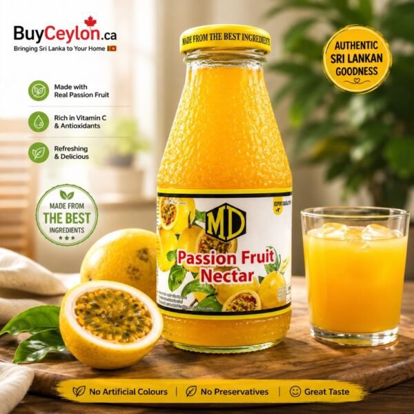 MD Passion Fruit Nectar 250ml – Authentic Sri Lankan Tropical Fruit Drink